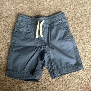 Boys Old Navy blue khaki shorts YXS 5 nwot